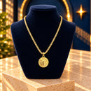 Collar San Benito Oro Laminado 18K