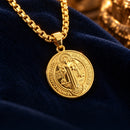 Collar San Benito Oro Laminado 18K