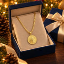 Collar San Benito Oro Laminado 18K